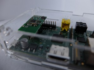 RaZberry Z-Wave module for the Raspberry Pi